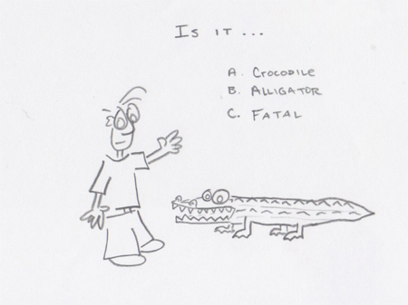 Alligators are important, so are Crocodiles...