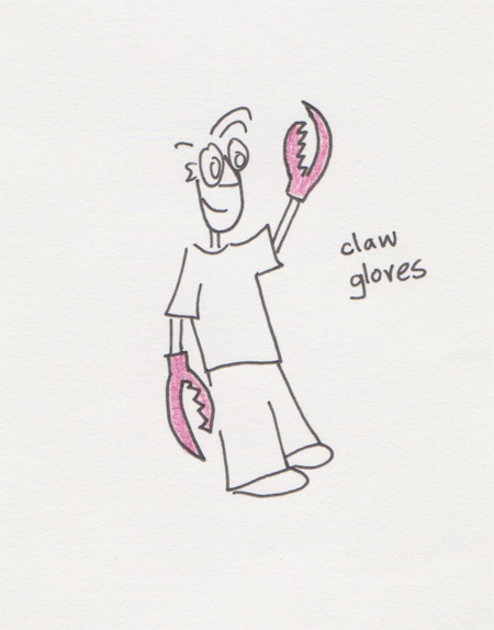 Claw gloves