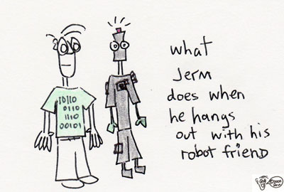 Robot friends are very loyal