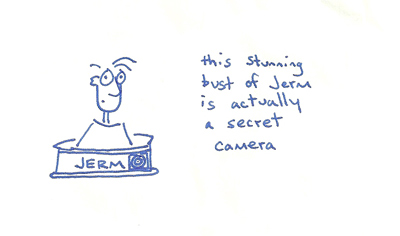 Not so secret camera